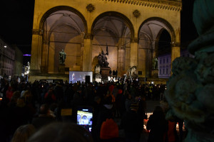 Podium vor der Feldherrnhalle (© Peter Martl)