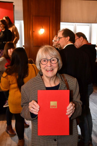 Adelheid Dietz-Will bei der Verleihung der Thomas-Wimmer-Medaille der Münchner SPD (© Peter Martl)