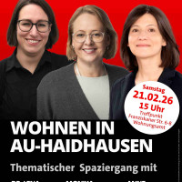 Dr. Lena Sterzer, Monika Schmid-Balzert, Anne Hübner (von links)