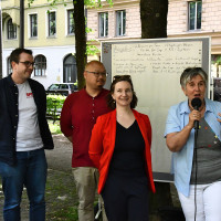 David Rausch, Dinh Dat Hoang, Maria Deingruber, Maria Hoichl (MdEP)