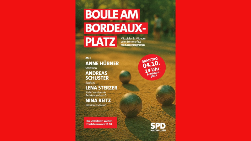 Abbildung Straßenplakat der Veranstaltung